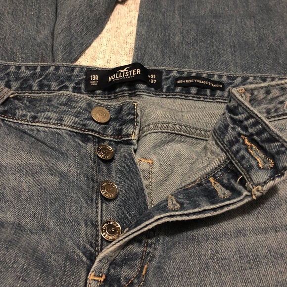 Hollister high rise vintage straight - Picture 2 of 3